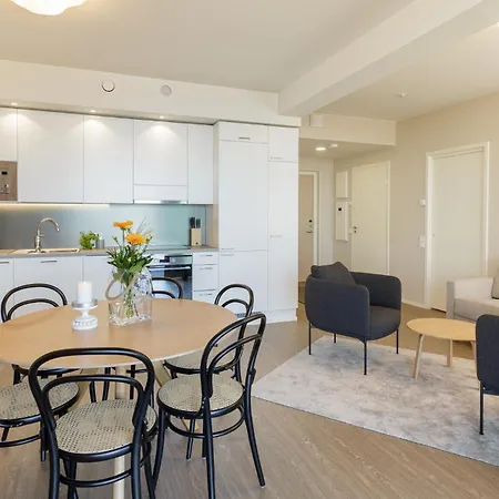 Marina B22 By Hiekka - Sisaeltaeae Liinavaatteet Ja Loppusiivouksen Apartment