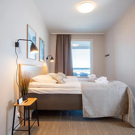 Apartment Marina B22 By Hiekka - Sisaeltaeae Liinavaatteet Ja Loppusiivouksen Kalajoki